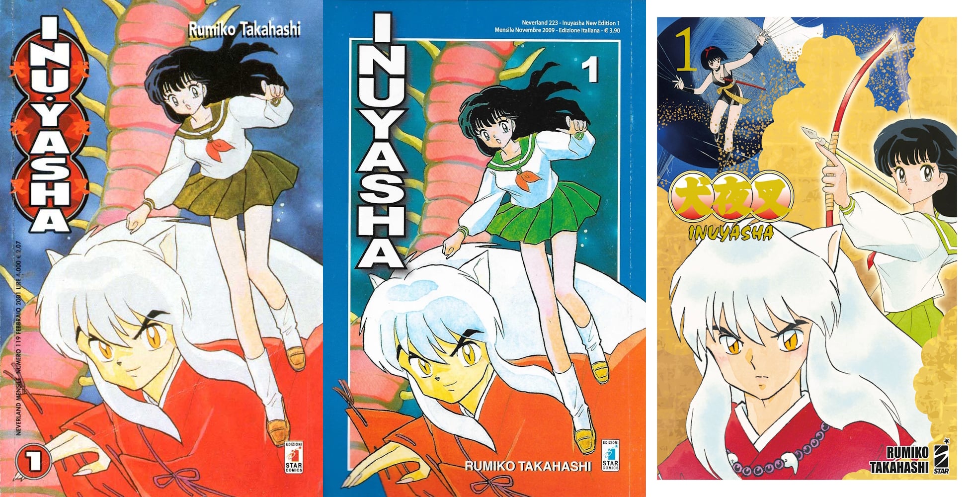 Inuyasha Manga - Edizioni italiane
